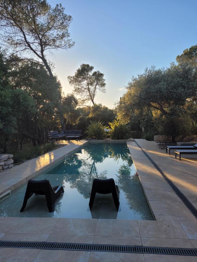 La Villa Kalliste Vacquieres  Luaran gambar